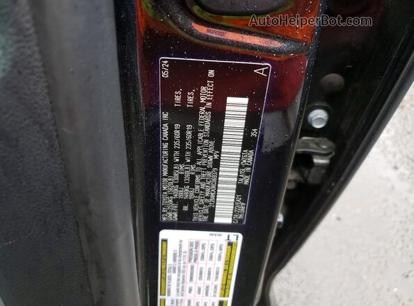 2T2BAMCA9RC069379 2024 LEXUS RX Black Widok naklejki z numerem VIN