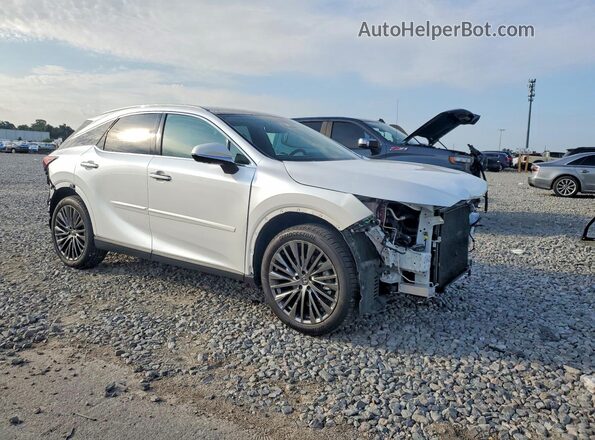 2T2BAMCA9SC097656 2025 LEXUS RX White წინა მარჯვენა