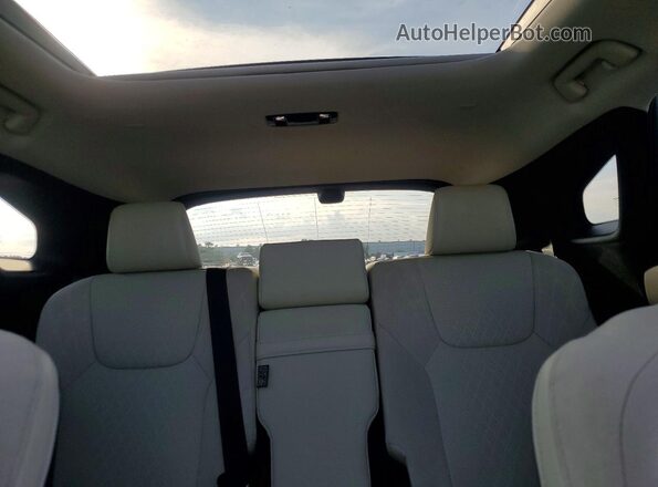 2T2BAMCA9SC097656 2025 LEXUS RX White უკანა სავარძლების ხედი