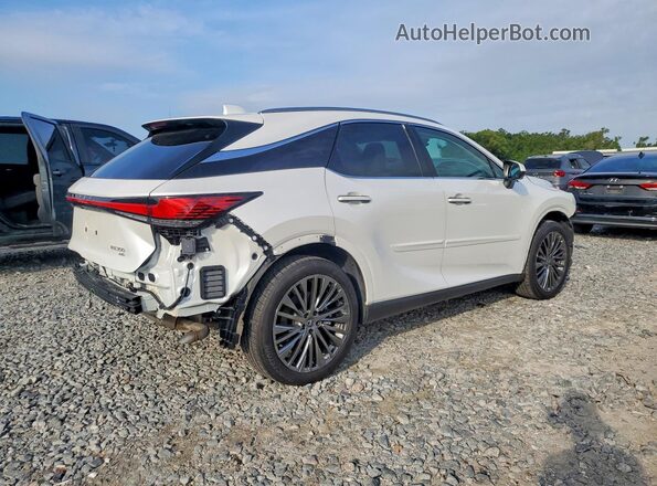 2T2BAMCA9SC097656 2025 LEXUS RX White უკანა მარჯვენა
