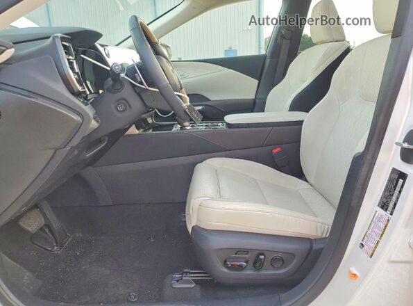 2T2BAMCA9SC097656 2025 LEXUS RX White წინა სალონის ხედი