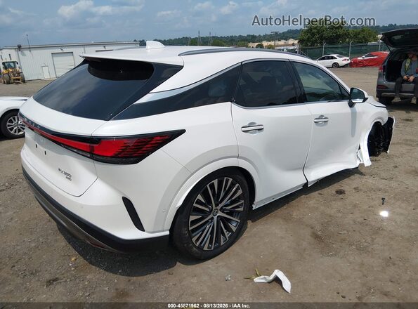 2T2BAMCA9TC138336 2026 LEXUS RX 350 White Trasero derecho