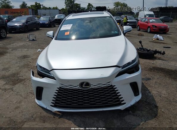 2T2BAMCA9TC138336 2026 LEXUS RX 350 White Vista interior trasera