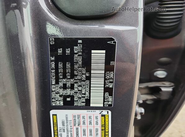 2T2BAMCAXRC052669 2024 LEXUS RX Black Widok komory silnika