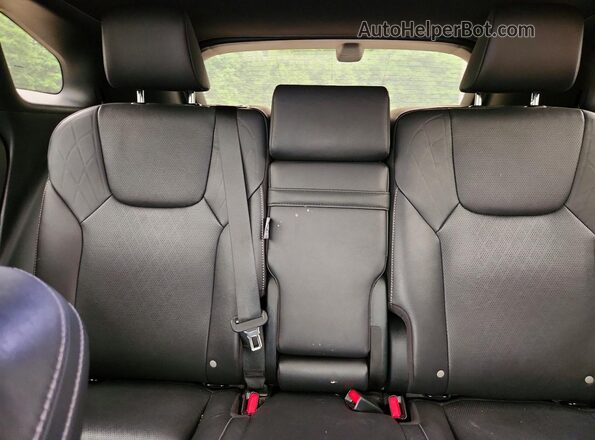 2T2BAMCAXRC071707 2024 LEXUS RX White Vista de los asientos traseros