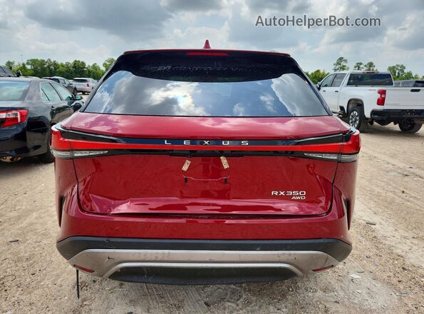 2T2BAMCAXTC130987 2026 LEXUS RX Red Widok z tyłu
