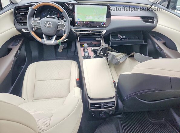 2T2BAMCAXTC148745 2026 LEXUS RX Black Dashboard view