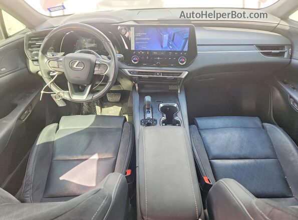 2T2BBMCA0PC013910 2023 LEXUS RX Brown Առջևի վահանակի տեսք