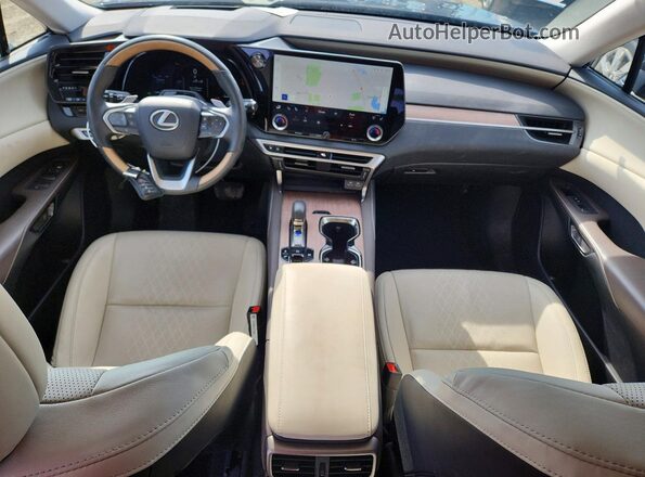 2T2BBMCA0SC072500 2025 LEXUS RX Blue წინა პანელის ხედი