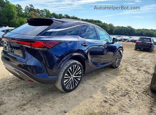 2T2BBMCA0SC072500 2025 LEXUS RX Blue უკანა მარჯვენა