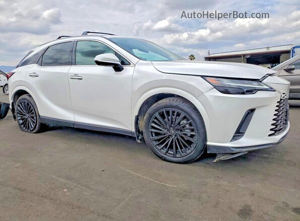 2T2BBMCA1RC055716 2024 LEXUS RX Белый Передняя правая четверть