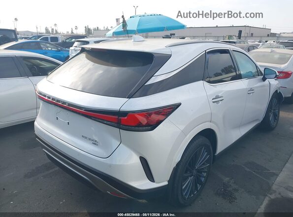 2T2BBMCA2TC111119 2026 LEXUS RX 350H White Trasero derecho