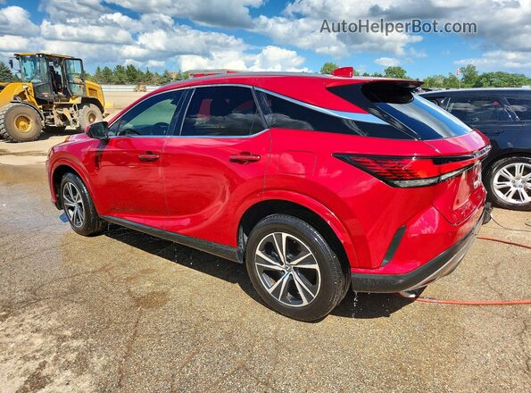 2T2BBMCA3RC039923 2024 LEXUS RX Red Задня ліва чверть