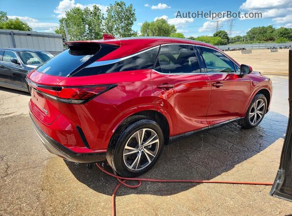 2T2BBMCA3RC039923 2024 LEXUS RX Red Задня права чверть