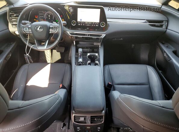 2T2BBMCA4PC016907 2023 LEXUS RX Gray Առջևի վահանակի տեսք