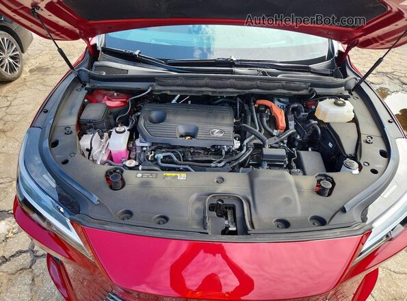 2T2BBMCA4RC027117 2024 LEXUS RX Red Rear interior view