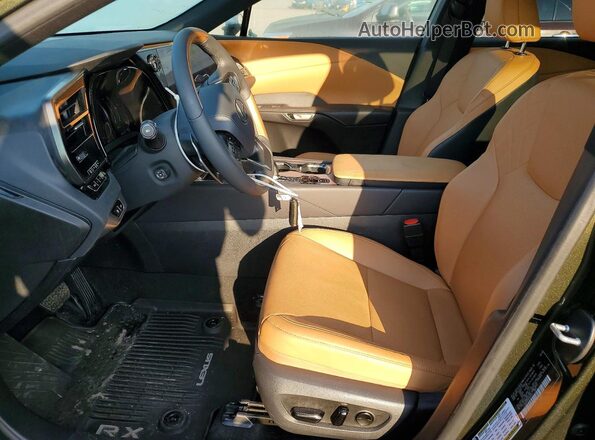 2T2BBMCA4RC054317 2024 LEXUS RX Green Front interior view