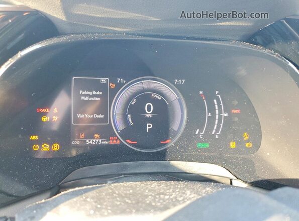 2T2BBMCA4RC054317 2024 LEXUS RX Green Instrument cluster view