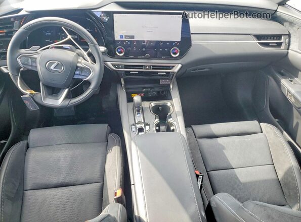 2T2BBMCA4SC104932 2025 LEXUS RX Black Dashboard view