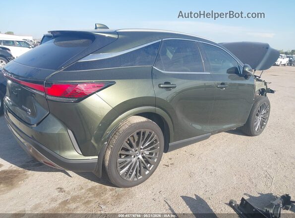 2T2BBMCA5RC040698 2024 LEXUS RX 350H Green უკანა მარჯვენა