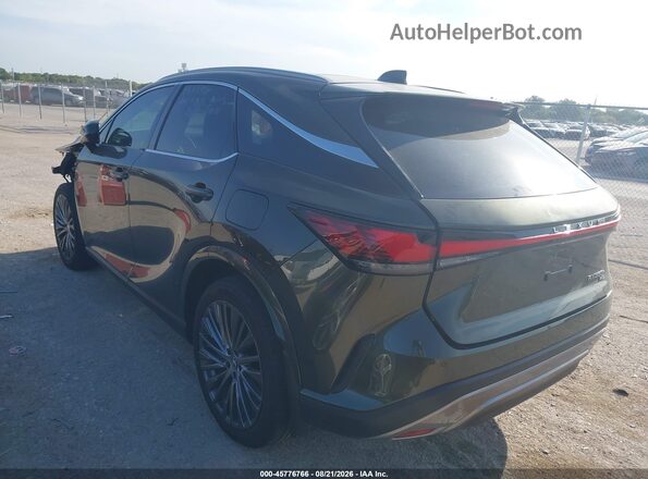 2T2BBMCA5RC040698 2024 LEXUS RX 350H Green უკანა მარცხენა