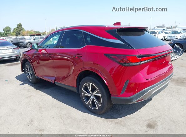 2T2BBMCA5RC042435 2024 LEXUS RX 350H Red უკანა მარცხენა