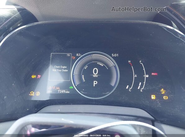 2T2BBMCA5RC042435 2024 LEXUS RX 350H Red უკანა სავარძლების ხედი