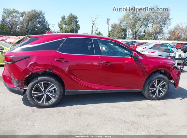 2T2BBMCA5RC042435 2024 LEXUS RX 350H Red უკანა სალონის ხედი