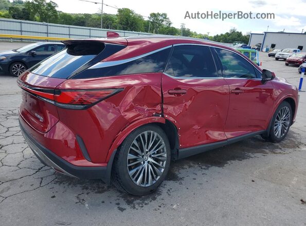 2T2BBMCA6PC015273 2023 LEXUS RX Red Trasero derecho