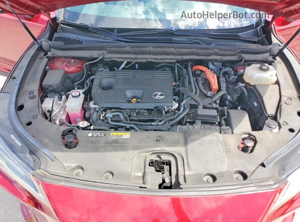 2T2BBMCA6PC015273 2023 LEXUS RX Red Vista del compartimento del motor