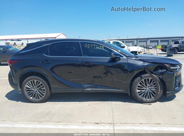 2T2BBMCA6TC133348 2026 LEXUS RX 350H Black Widok wnętrza z tyłu