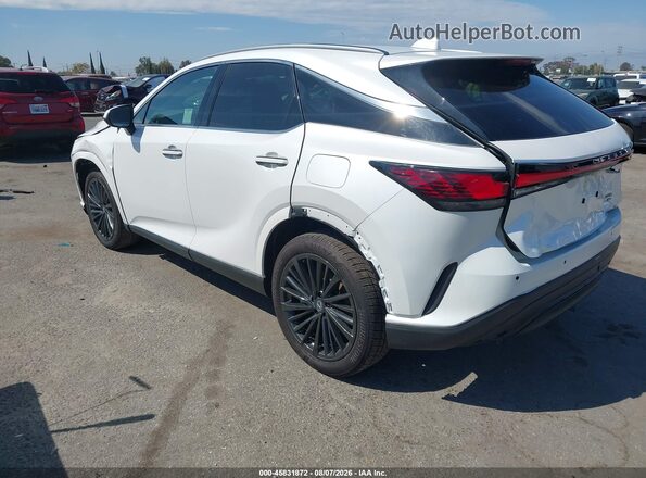 2T2BBMCA8TC108984 2026 LEXUS RX 350H White Trasero izquierdo