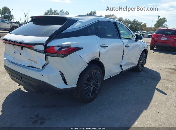 2T2BBMCA8TC108984 2026 LEXUS RX 350H White Trasero derecho