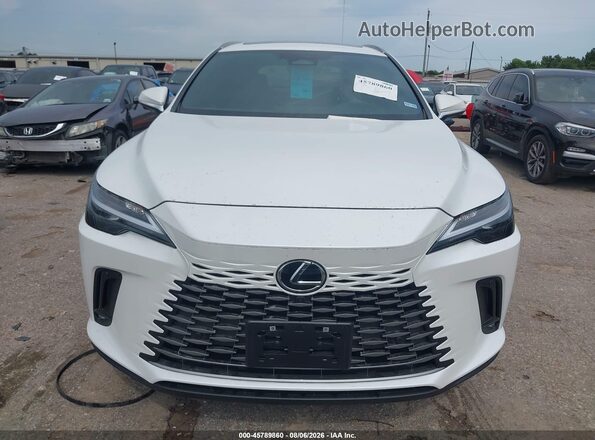 2T2BBMCA8TC138356 2026 LEXUS RX 350H White Widok zestawu wskaźników