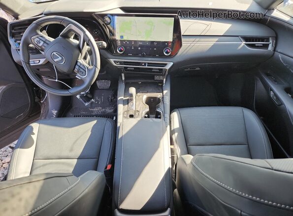 2T2BBMCA9SC073094 2025 LEXUS RX Black Dashboard view