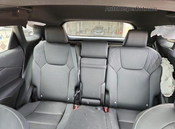 2T2BBMCA9SC073094 2025 LEXUS RX Black Rear seats view