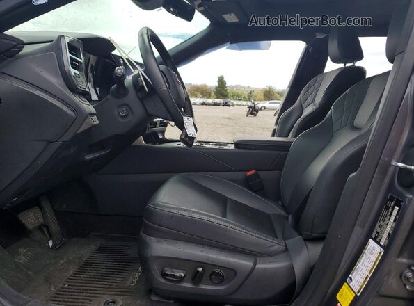 2T2BBMCAXPC004597 2023 LEXUS RX Gray წინა სალონის ხედი