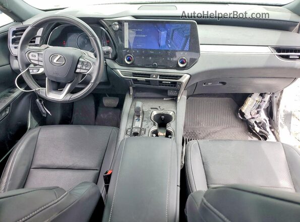 2T2BBMCAXPC004597 2023 LEXUS RX Gray წინა პანელის ხედი