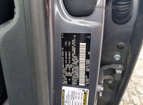 2T2BBMCAXPC004597 2023 LEXUS RX Gray ძრავის განყოფილების ხედი