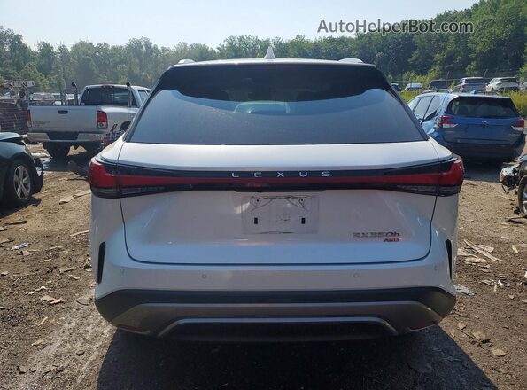 2T2BBMCAXPC021822 2023 LEXUS RX White Вид ззаду