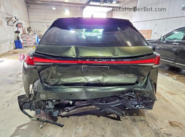 2T2BBMCAXRC038428 2024 LEXUS RX Green უკანა ხედი