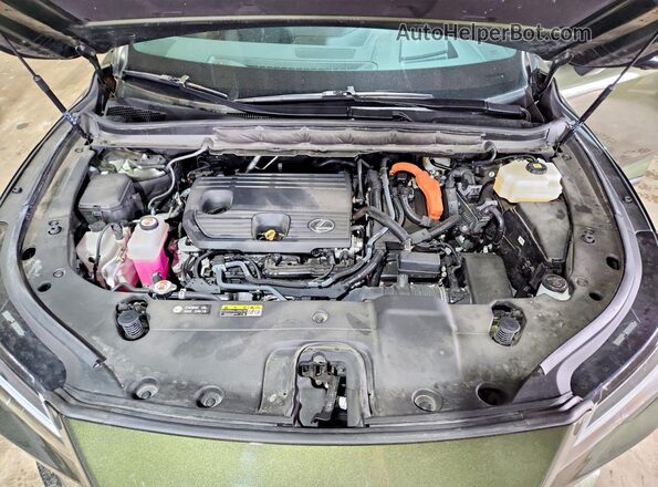 2T2BBMCAXRC038428 2024 LEXUS RX Green უკანა სალონის ხედი