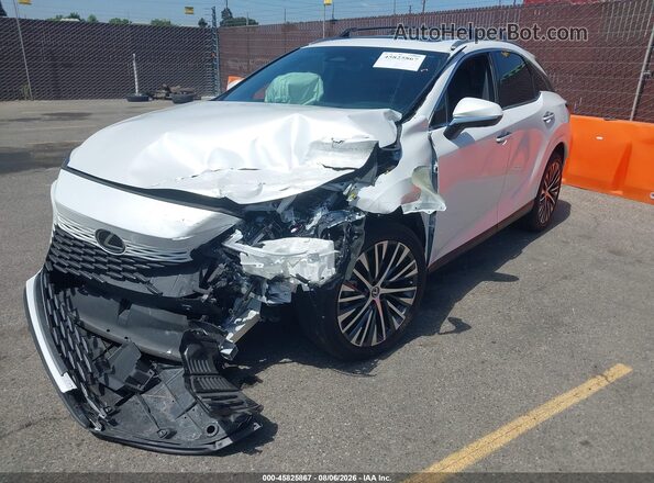 2T2BBMCAXSC087425 2025 LEXUS RX 350H White Передня ліва чверть