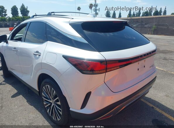 2T2BBMCAXSC087425 2025 LEXUS RX 350H White Задня ліва чверть