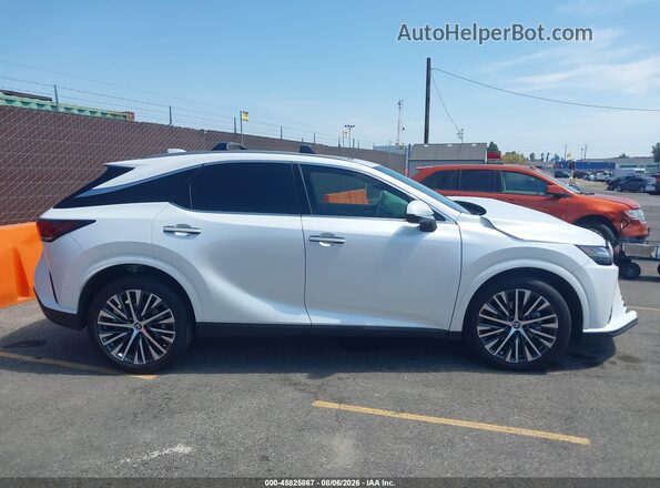 2T2BBMCAXSC087425 2025 LEXUS RX 350H White Вид задньої частини салону
