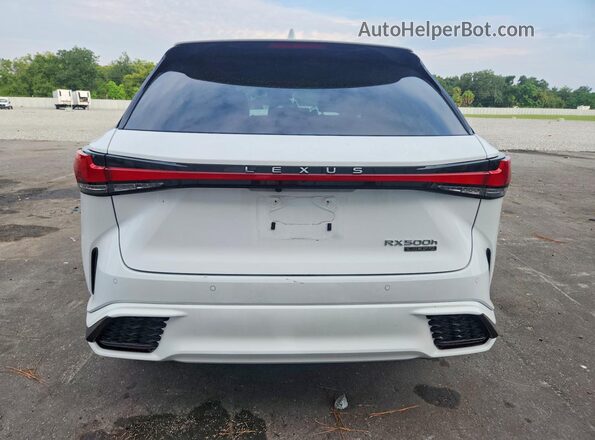 2T2BCMEA0PC008295 2023 LEXUS RX White Widok z tyłu
