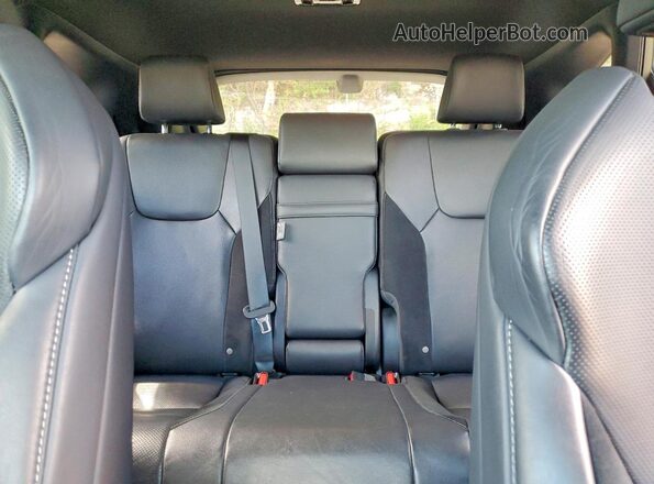2T2BCMEA6RC015982 2024 LEXUS RX Black Vista de los asientos traseros