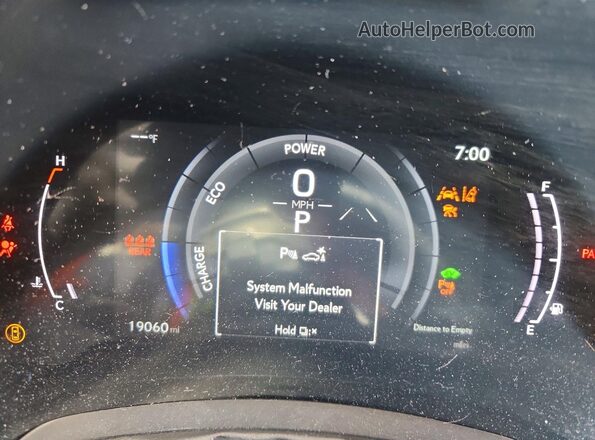 2T2BCMEA8RC011013 2024 LEXUS RX Black Instrument cluster view