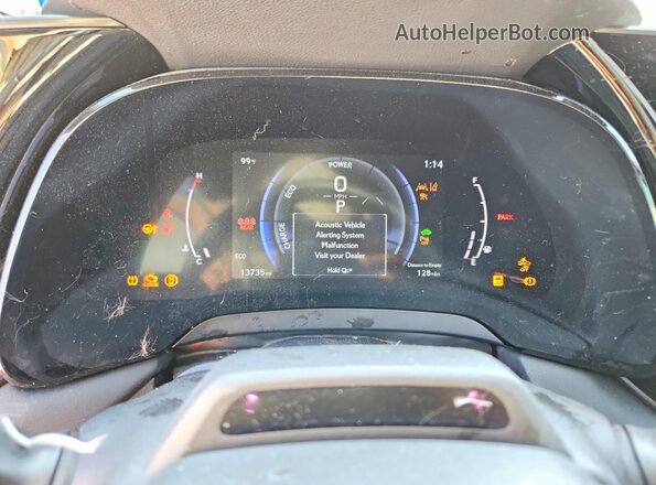 2T2BCMEA8RC014171 2024 LEXUS RX Gray Սարքավորումների վահանակի տեսք
