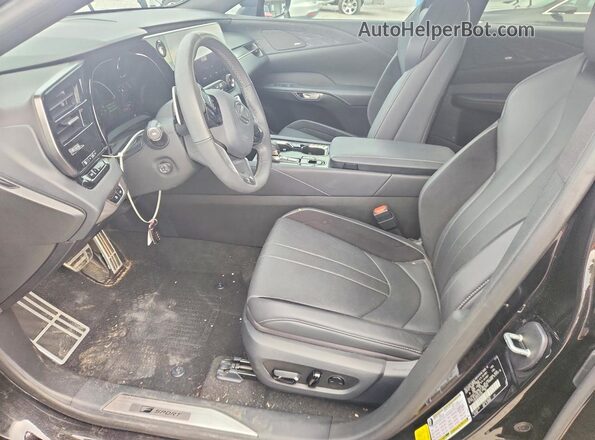 2T2BCMEAXSC021256 2025 LEXUS RX Black Widok wnętrza z przodu